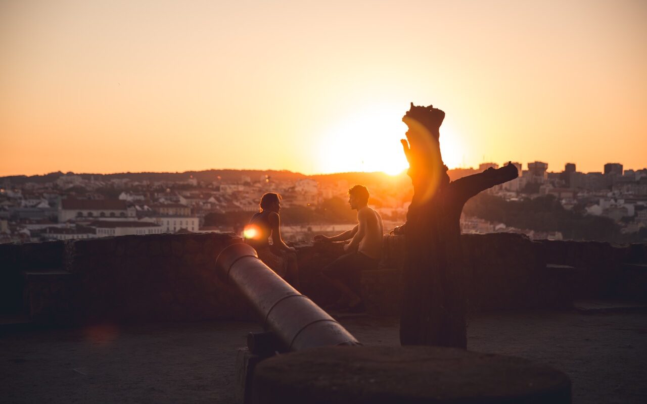 São Jorge Castle sunset