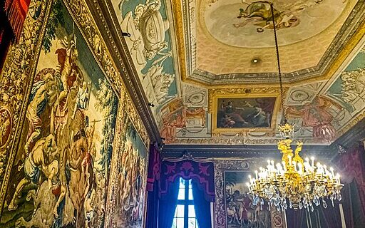 interior ajuda palace lisbon