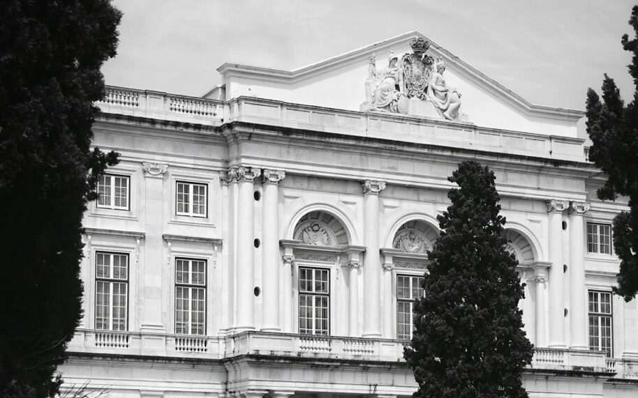 ajuda palace lisbon exterior