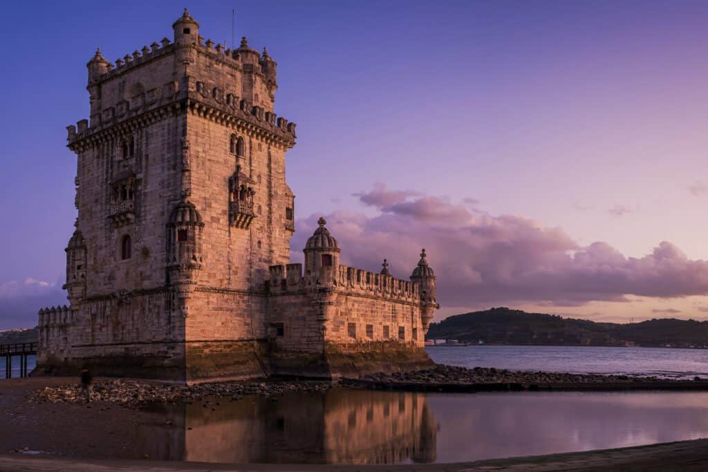 Belém Tower in Lisbon Portugal